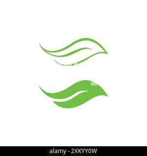 Leaf Vector Illustration. Leaves Icon Design Stock Vector