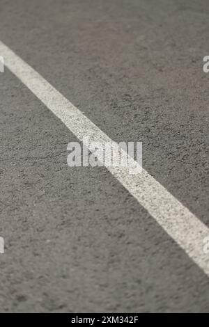 Gray asphalt texture with line Stock Photo