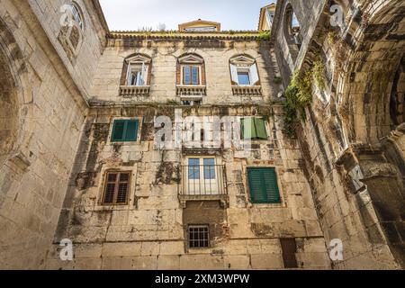 Diocletians, Palace, Split, Croatia Stock Photo