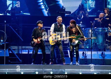 London, UK. July 25th, 2024. Bruce Springsteen and The E Street Band, performing Live at the Wembley Stadium in London on the 25th July 2024. lounisphotography/Alamy Live News Stock Photo