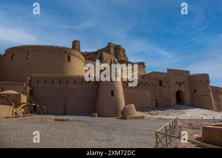 Arg-e Bam, Bam Citadel, near city of Kerman,iran,march 7 2023- rebuilt after earthquake, Iran Stock Photo