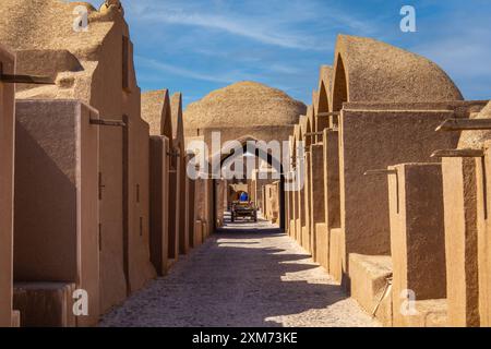 Arg-e Bam, Bam Citadel, near city of Kerman,iran,march 7 2023- rebuilt after earthquake, Iran Stock Photo