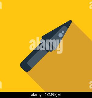 Electric soldering iron for radio components, microcircuits, wires and other small things Stock Vector