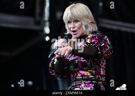 Beauly, Inverness, Scotland. Thursday 26th July, 2024. Toya on stage at the Belladrum Festival. Credit, Brian Anderson. Credit: Brian Anderson/Alamy Live News Stock Photo