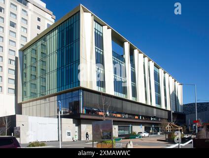 Tūranga Public Library, Gloucester Street,  Christchurch Central, Christchurch, Canterbury, New Zealand Stock Photo