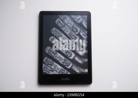 Amazon Kindle - Black Stock Photo