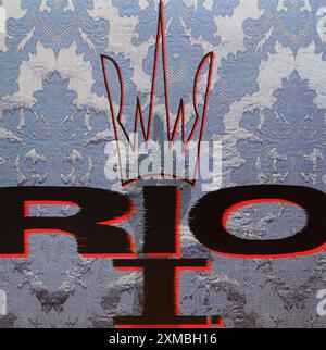 Vintage vinyl record cover. Rio Reiser-Durch die Wand, 1993 Stock Photo ...