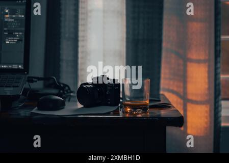 Photography and photo editing room vibes Stock Photo