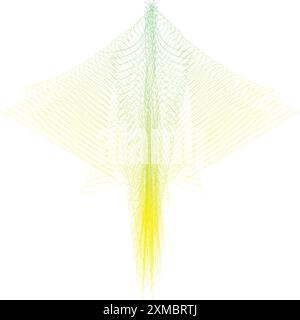 Geometric shapes for visual appeal Stock Vector