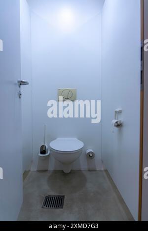 Men's toilet, Toilet cubicles, Toilet seat, Toilet seat Stock Photo