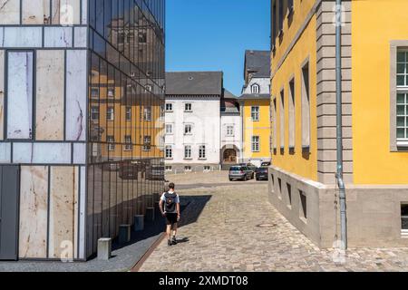 Folkwang University of the Arts, new library, Essen-Werden, in the south of the city, North Rhine-Westphalia, Germany Stock Photo