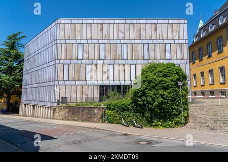 Folkwang University of the Arts, new library, Essen-Werden, in the south of the city, North Rhine-Westphalia, Germany Stock Photo