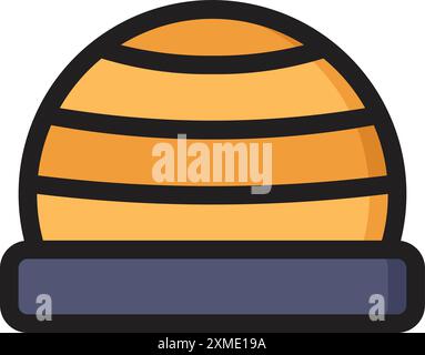Balance Ball Icon Stock Vector