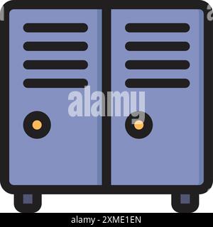 Locker Icon Stock Vector