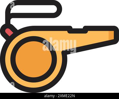 Whistle Icon Stock Vector
