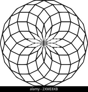 Abstract Geometric Vector Shape 75 Stock Vector