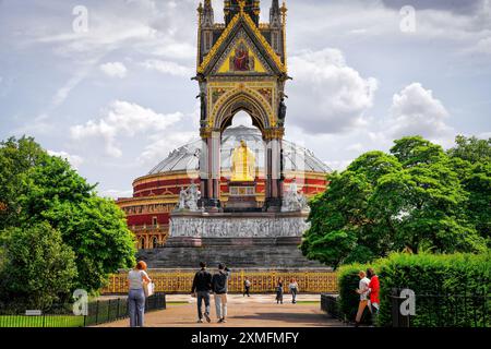 The Royal Albert Hall Exterior, South Kensington, London, England, United Kingdom Stock Photo