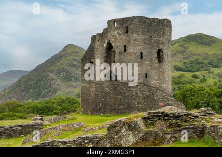 Dolbadarn Castle, Llanberis, Gwynedd, Wales Stock Photo