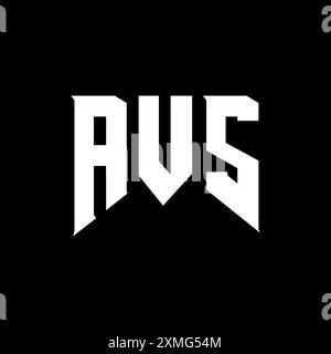 AVS letter logo design for technology company. AVS logo design black ...