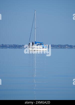 Sheerness, Kent, UK. 28th July, 2024. UK Weather: sunny in Sheerness, Kent. Credit: James Bell/Alamy Live News Stock Photo