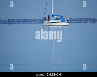 Sheerness, Kent, UK. 28th July, 2024. UK Weather: sunny in Sheerness, Kent. Credit: James Bell/Alamy Live News Stock Photo