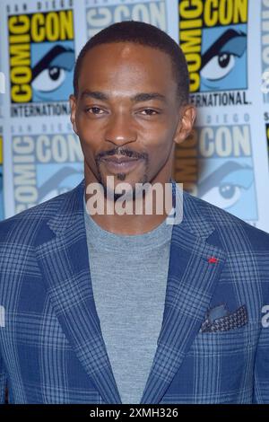 Anthony Mackie beim Photocall zum Kinofilm 'Captain America: Brave New World' auf der San Diego Comic-Con International 2024 im Hilton Bayfront Hotel. San Diego, 27.07.2024 Stock Photo