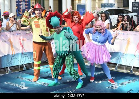 Giffoni Vallepiana Giffoni Festival 2024 Photocall Grisu', In the photo: Grisu' Stock Photo