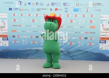 Giffoni Vallepiana Giffoni Festival 2024 Photocall Grisu', In the photo: Grisu' Stock Photo