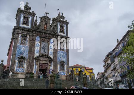 Madrid, Spain. 28th July, 2024. View of the Church of Saint Ildefonso in Porto July 28, 2024 Portugal (Photo by Oscar Gonzalez/Sipa USA) Credit: Sipa USA/Alamy Live News Stock Photo