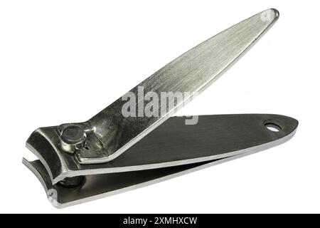 nail clipper isolated on white background Stock Photo