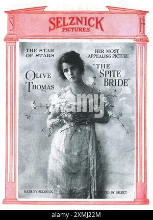 Olive Thomas Was A Silent Film Actress Who Became An Icon Of Early 