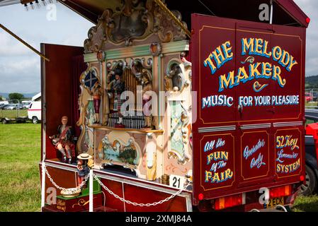 Cumbria Steam Gathering, Flookburgh, Cumbria, England. Stock Photo