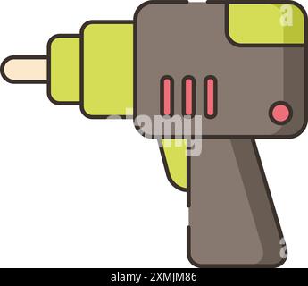 Air Tools Icon Stock Vector
