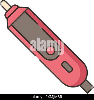 Electric Rotary Tool Icon Stock Vector