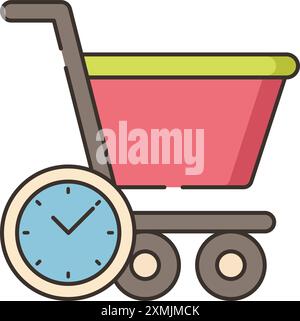 Instant Purchase Icon Stock Vector