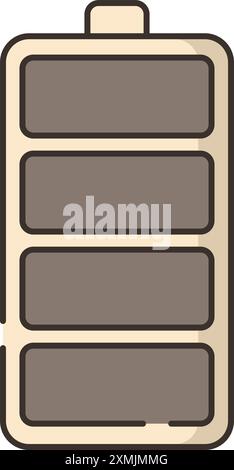 Tool Battery Icon Stock Vector