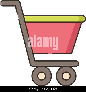 Shopping Cart Icon Stock Vector