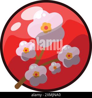 Chinese New Year Flat Icon 2 Stock Vector