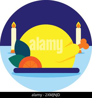US Holiday Thanksgiving Day Stock Vector