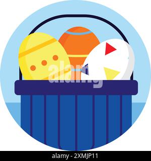 US Holiday Easter Stock Vector