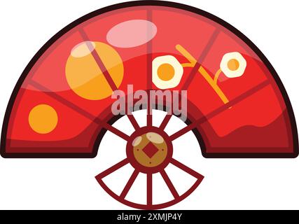 Chinese New Year Flat Icon 8 Stock Vector