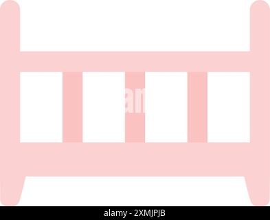 Baby Cradle Stock Vector