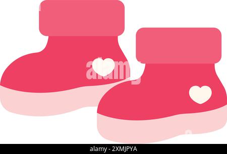 Baby Shoes Stock Vector