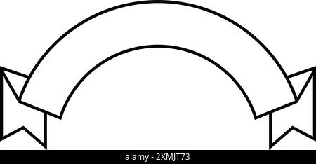 Ribbon Banner 25 Stock Vector