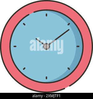 Clock Web Icon Stock Vector
