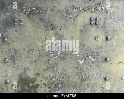 Background texture of scratched rusted steel Stock Photo