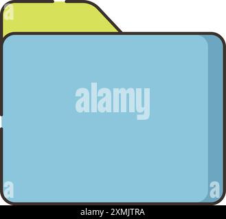 Folder Web Icon Stock Vector