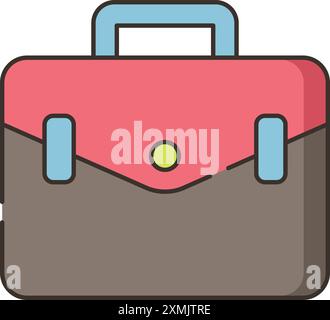 Briefcase Web Icon Stock Vector