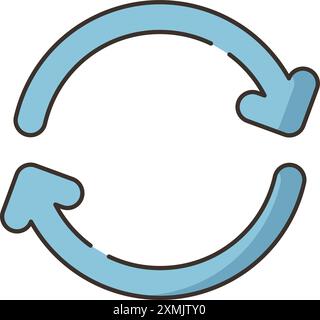 Refresh Web Icon Stock Vector