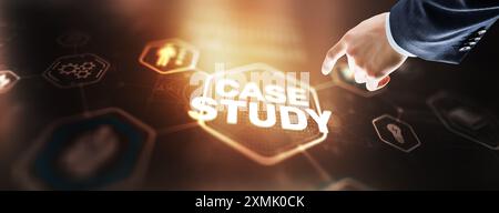 In the social and life sciences a case study concept Stock Photo